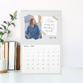 Positive Hinweise Personalisierter Foto-Kalender Kalender