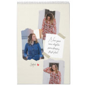 Positive Hinweise Personalisierter Foto-Kalender Kalender (Titelbild)