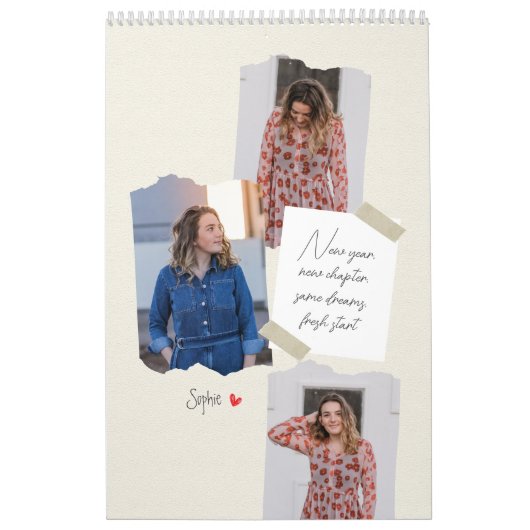 Positive Hinweise Personalisierter Foto-Kalender Kalender (Titelbild)