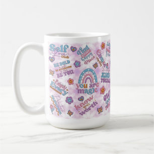 Positive Inspiration Zitate Tasse, Retro Cup Kaffeetasse