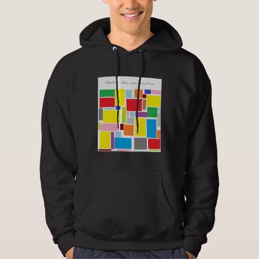 +Positive Konzentrationskurve+ Hoodie (Vorderseite)