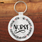 Positive Krankennachweise Schlüsselanhänger (Vorderseite)