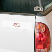 Positive Krankenschwester Autoaufkleber (Auf Lkw)