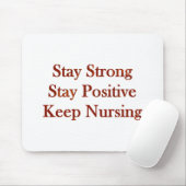 Positive Krankenschwester Mousepad (Mit Mouse)