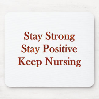 Positive Krankenschwester Mousepad