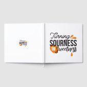 Positive Lebensnachricht - Sour auf Sweet verwande Gästebuch (Voll)