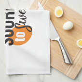 Positive Lebensnachricht - Sour auf Sweet verwande Geschirrtuch (Viertel Falte)