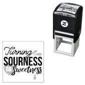 Positive Lebensnachricht - Sour auf Sweet verwande Permastempel (Beispiel)