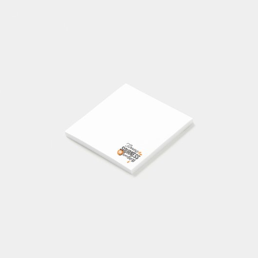 Positive Lebensnachricht - Sour auf Sweet verwande Post-it Klebezettel (angewinkelt)