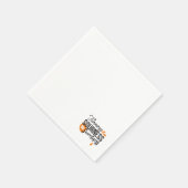 Positive Lebensnachricht - Sour auf Sweet verwande Serviette (Ecke)