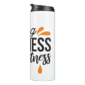 Positive Lebensnachricht - Sour auf Sweet verwande Thermosbecher (Nach rechts gedreht)