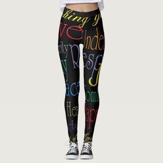 Positive Leggings (Vorderseite)