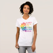 POSITIVE LGBTQ-PRIDE-UNTERSTÜTZUNG T-Shirt (Vorne ganz)