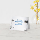 Positive Lichtfotograf Geburtstagskarte Karte (Gelbe Blume)