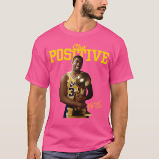 Positive Magic Johnson-Signatur bleibe T-Shirt