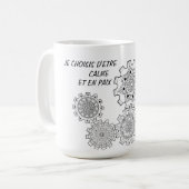 POSITIVE MANTRA-TASSE KAFFEETASSE (Vorderseite Links)