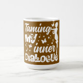 Positive Mentalität | Mein Innerer Dialog Kaffeetasse (Mittel)