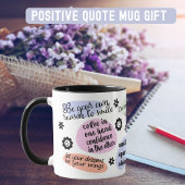 Positive Message Liebe Sie selbst Tasse