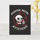 Positive Metallhaltung Karte (Gelbe Blume)