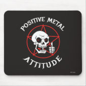 Positive Metallohnwerte Mousepad (Vorne)