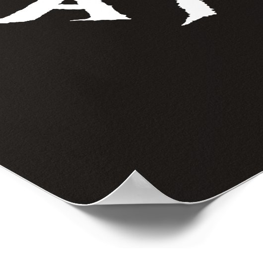 Positive Metallohnwerte Poster (Ecke)