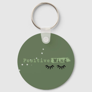 Positive Mind - Green Key Ring Schlüsselanhänger