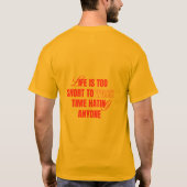 Positive Mindset Quote Tee (Rückseite)