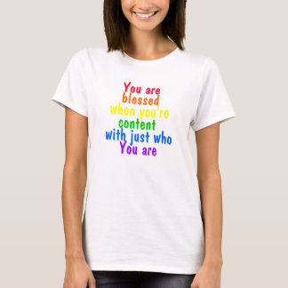 Positive Mitteilungs-T - Shirts