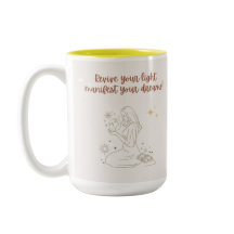positive morning affirmation mug