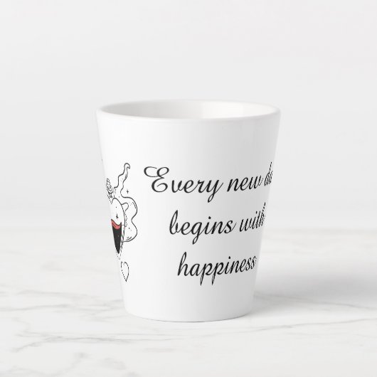 Positive Morning Cup Milchtasse (Vorderseite)