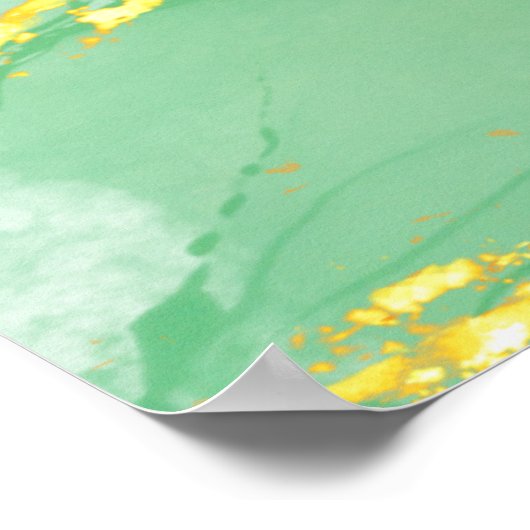 Positive Motivation Start Wo Sie sind | Poster (Ecke)