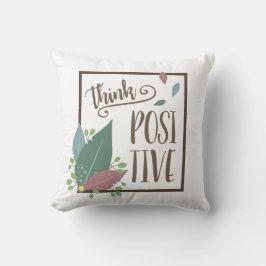 Positive Motivationsfeder Kissen