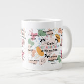 Positive Nachweise für den technischen Assistenten Jumbo-Tasse (Vorderseite Rechts)