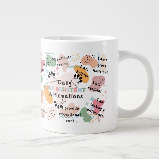 Positive Nachweise für den technischen Assistenten Jumbo-Tasse (Rechts)