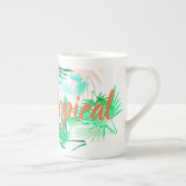 Positive Palm Tree Blätter Tee Kaffee Tasse Cup (Rechts)