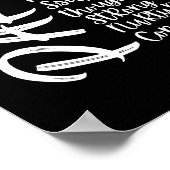 Positive paraprofessionelle Bejahungen Poster (Ecke)