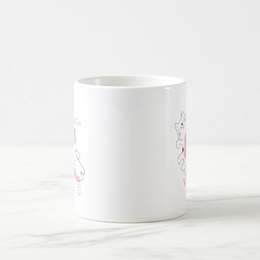Positive Pfoten-Vibes Kaffeetasse (Mittel)