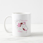 Positive Pfoten-Vibes Kaffeetasse (Links)