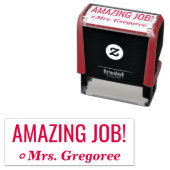 Positive "PHANTASTISCHE Stelle!" Briefmarke aus Ka Permastempel (Beispiel)