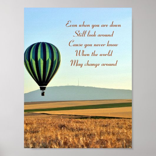 Positive Plakate bleibe (Vorne)