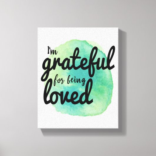 positive positive Visionen für harte Arbeiter Leinwanddruck (Vorderseite)