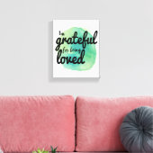 positive positive Visionen für harte Arbeiter Leinwanddruck (Insitu (Wohnzimmer))