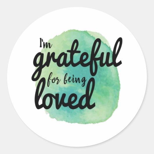 positive positive Visionen für harte Arbeiter Runder Aufkleber (Vorderseite)