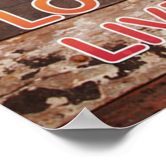 Positive Poster-Dekoration Poster (Ecke)