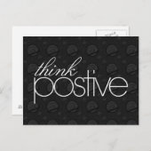 Positive Postkarte (Vorne/Hinten)