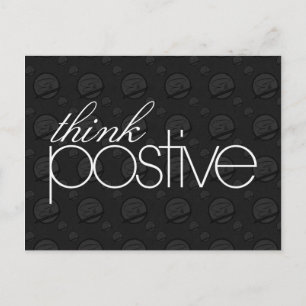 Positive Postkarte