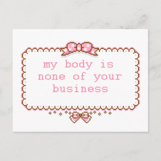 Positive Postkarte (Vorderseite)