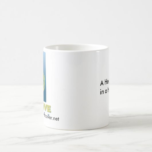 Positive Power-Tasse Kaffeetasse (Mittel)