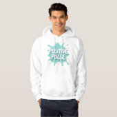 Positive Pulse Splatter Graphic Hoodie (Vorne ganz)