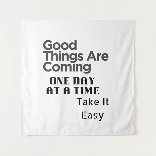 positive quote art wandteppich (Vorderseite)